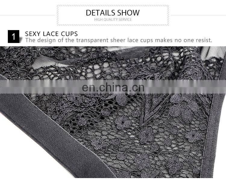 Wholesale Latest Sexy Transparent School Girl Wear Net Bra