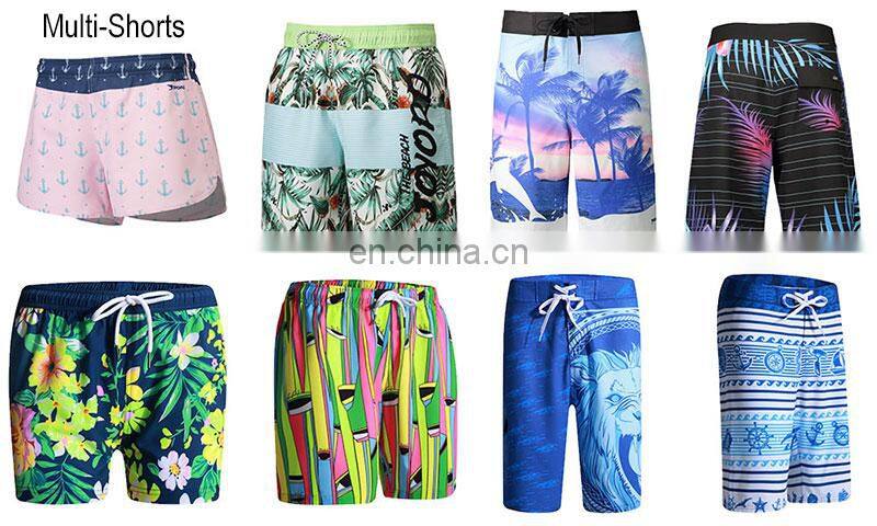 Wholesale quick dry polyester swimming suits, custom fishing shorts no minimum