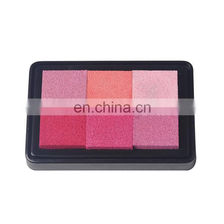 Elegent Plastic Sponge Gradient Pink Ink Absorber Pad