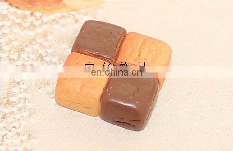 Resin Ornament Children's Emulational Toy Cake Biscuit Toy