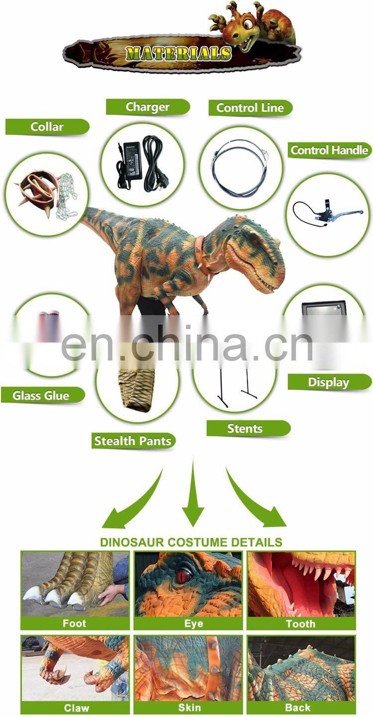 KAWAH Life Like Adult Realistic Life Like T Rex Dinosaur Costume