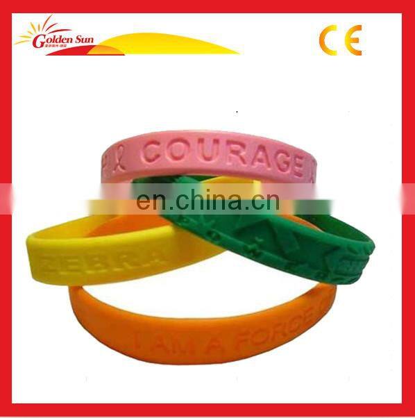 Waterproof Cool Motivational Silicone Wristbands
