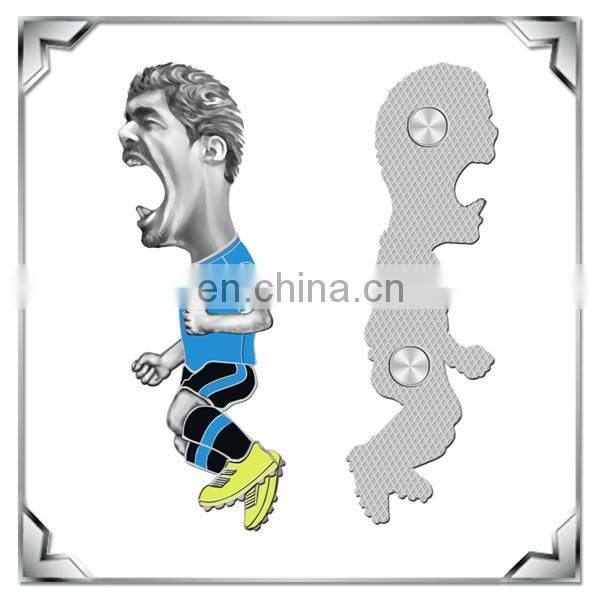 factory custom design metal suarez bottle opener