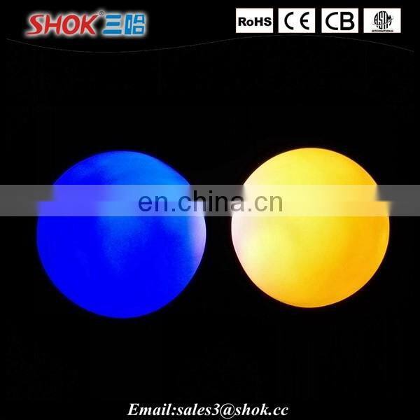 PVC flashing led mood light ball for party,color changable led ball