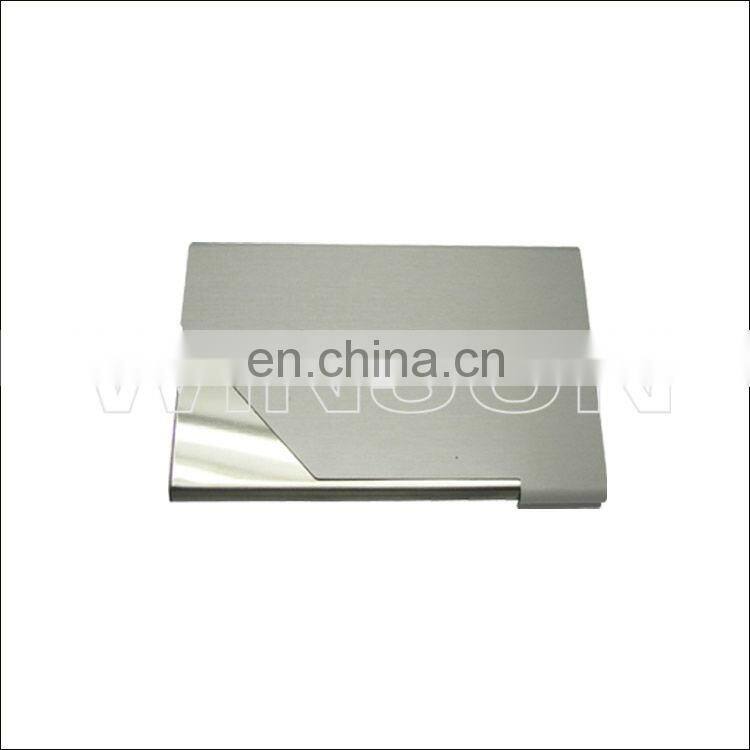 Elegant metal business card holder for men as business gift