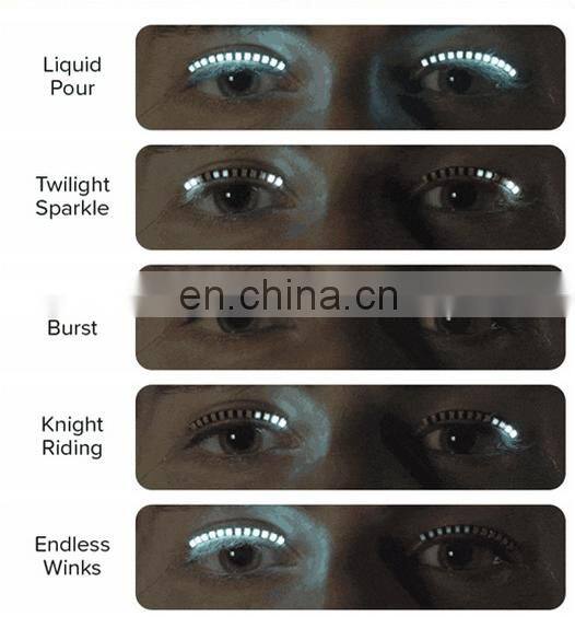 Party new design magic magnetic led eyelashes