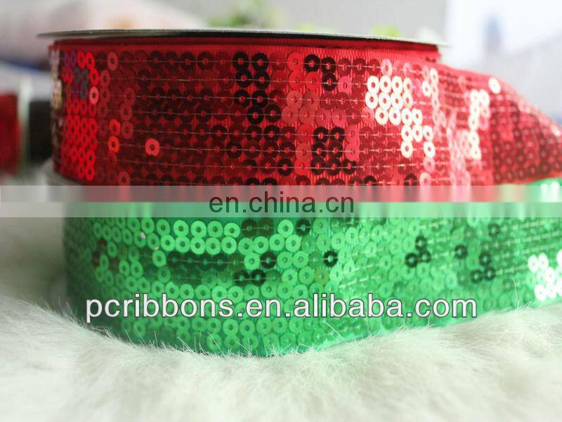 Colorful sequin ribbon