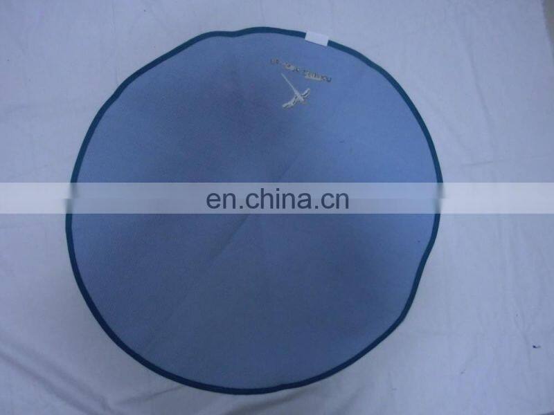 100% cotton kitchen towels cotton embroidery round hand towel