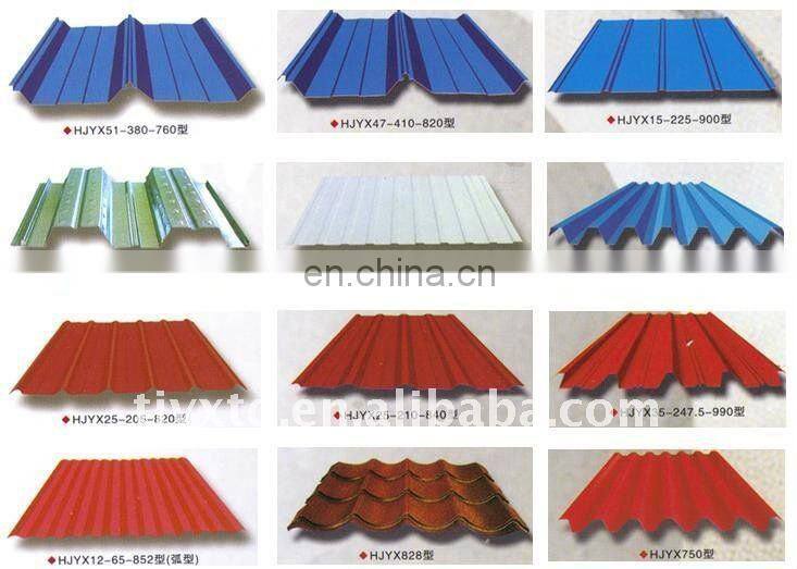 galvanized corrugated steel sheets for walls/roofing