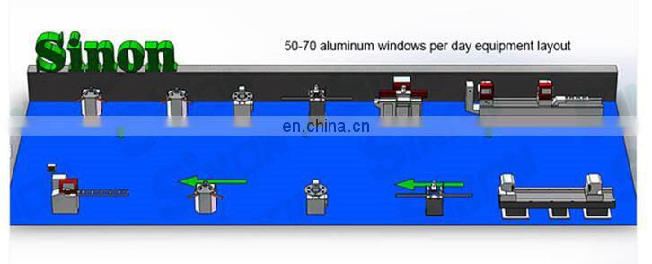 PVC UPVC 4- head window welding machine