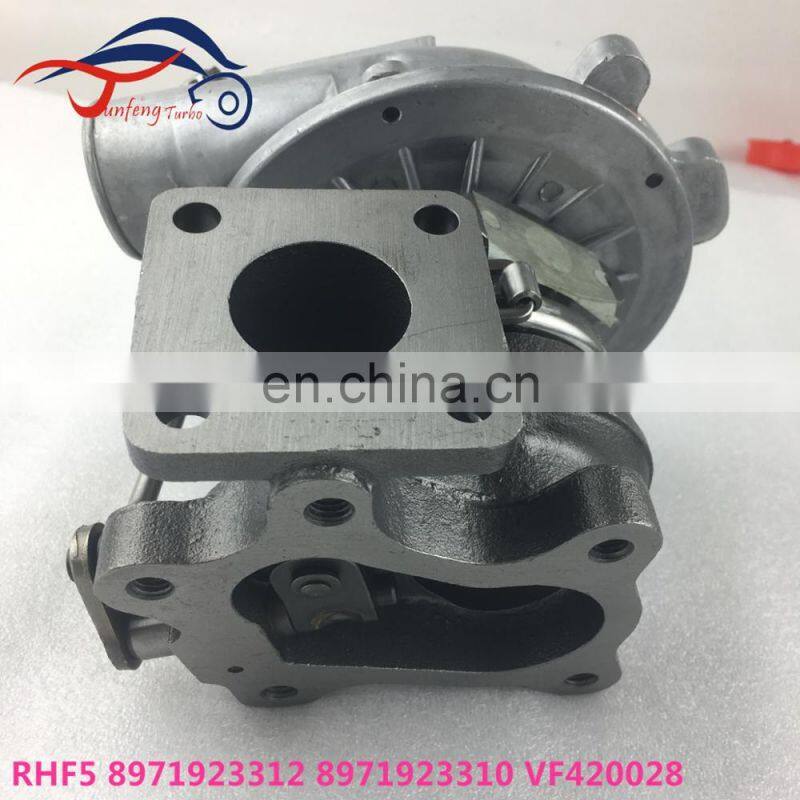 RHF4H Turbocharger 8971923312 8971923310 VF420028 4JB1 engine turbo for Isuzu NPR, Trooper with 4JB1-T Engine