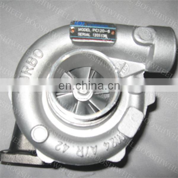S4D102E PC120-6 Turbocharger 6732-81-8100 6732818100 For Komatsu