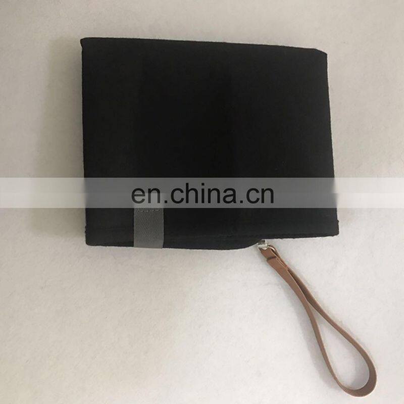 Customized felt diaper changing pad