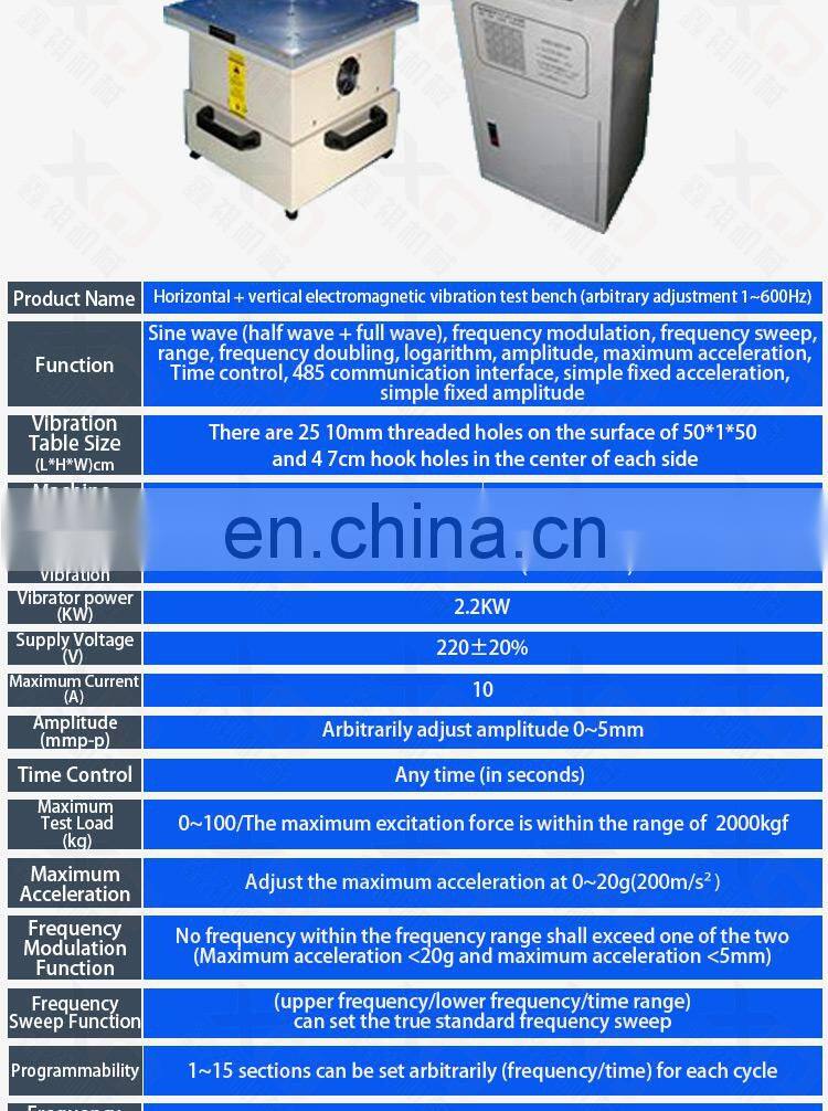 Durable High Frequency Vibration Table