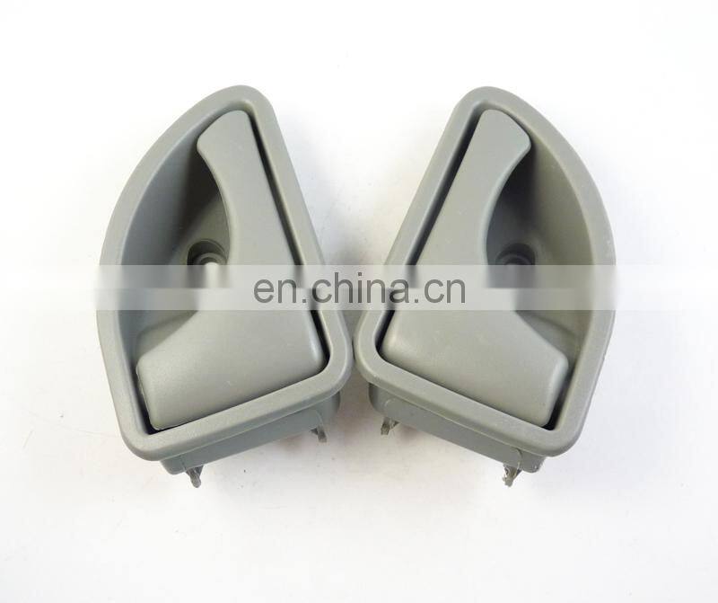 Grey color INTERIOR DOOR HANDLE Fit For RENAULT 8200259376 8200259377