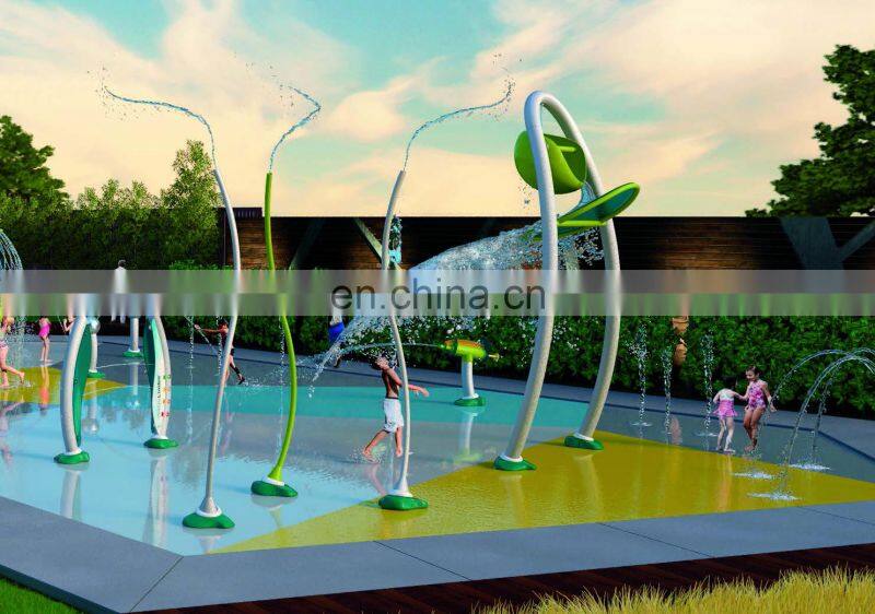 outdoor park equipment metal splash water park equipment sale
