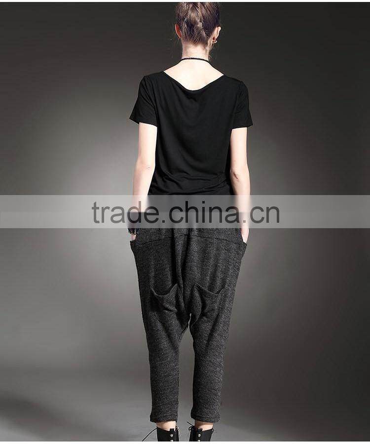 Women Yoga Pants Ladies Harem Yoga Sport Pant Trousers Belly Dance Elastic Waist Boho Wide Leg Pants