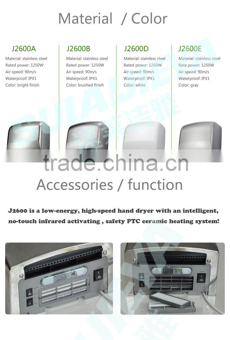 sensor toilet hand dryer automatic hand dryer