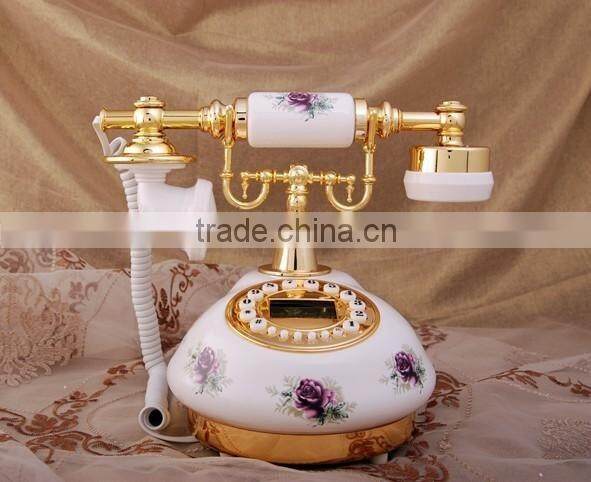 Pretty antique telephone,retro phone