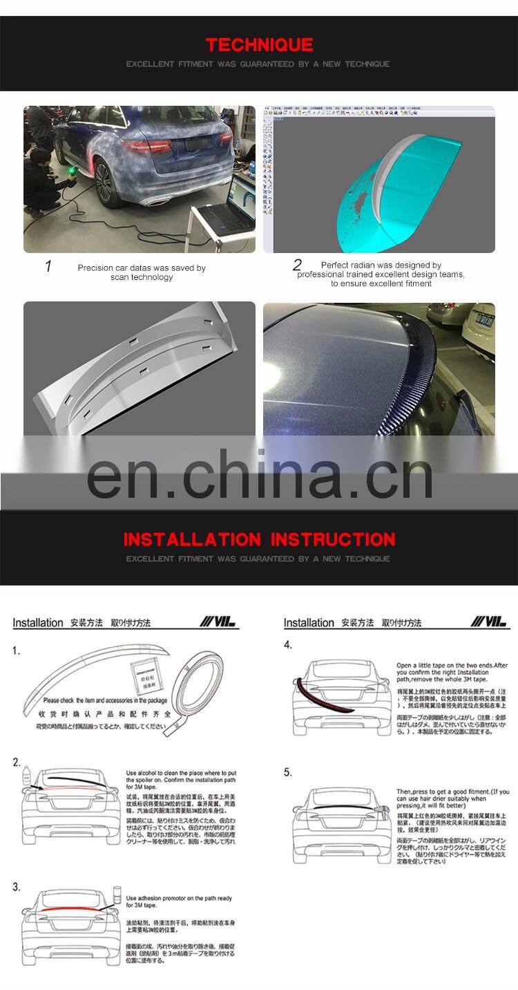 OEM Style Carbon Fiber Front Car Spoiler for Mercede s Ben z A-Class W176 13-17 (Fits:W176)