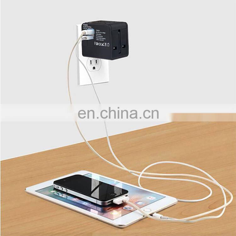 CE USB Power All in One Universal World Wide Travel Adaptor Plug