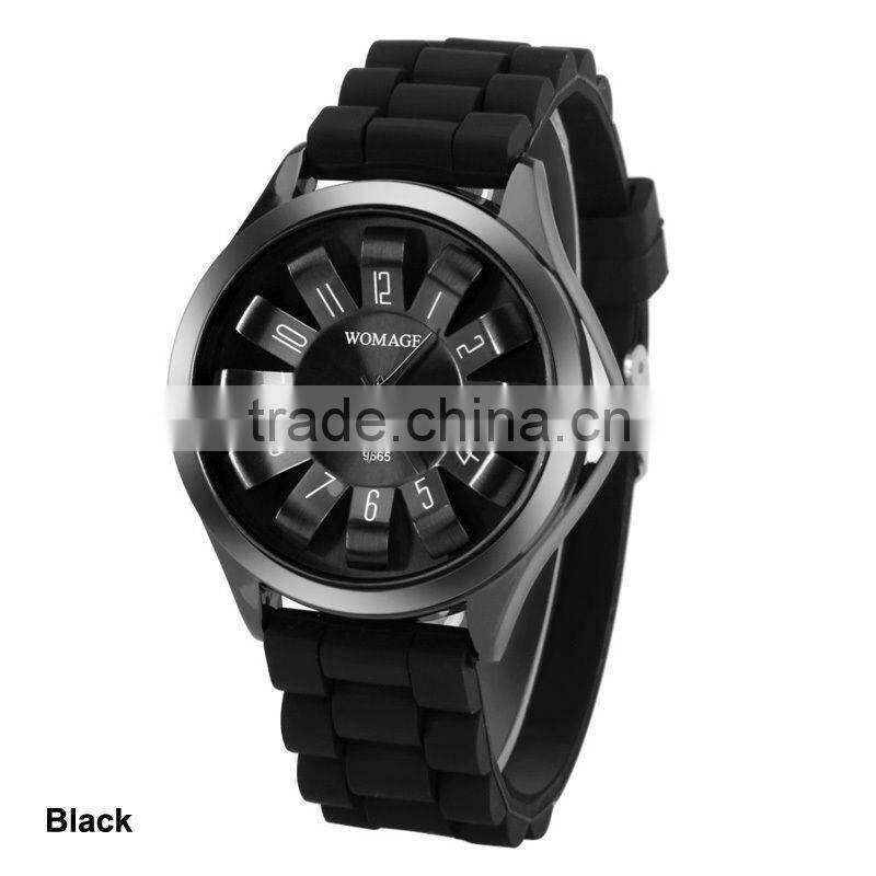 hot fancy high waterproof watch fashion TM silicone geneva watch