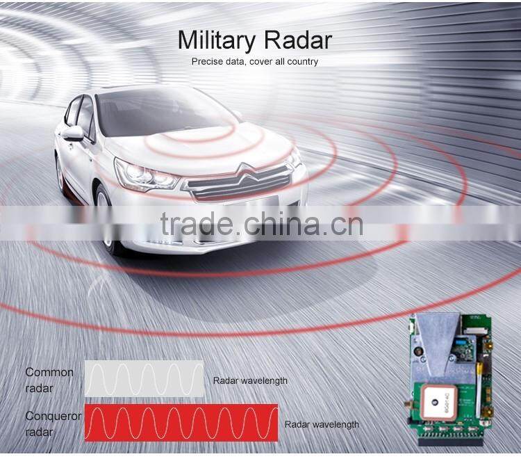 Cheap DC 12V Speed Radar Detector F18 With X K Ka Ku Laser Strelka 16 Bands LED Display Anti Police Radar Car Alarm