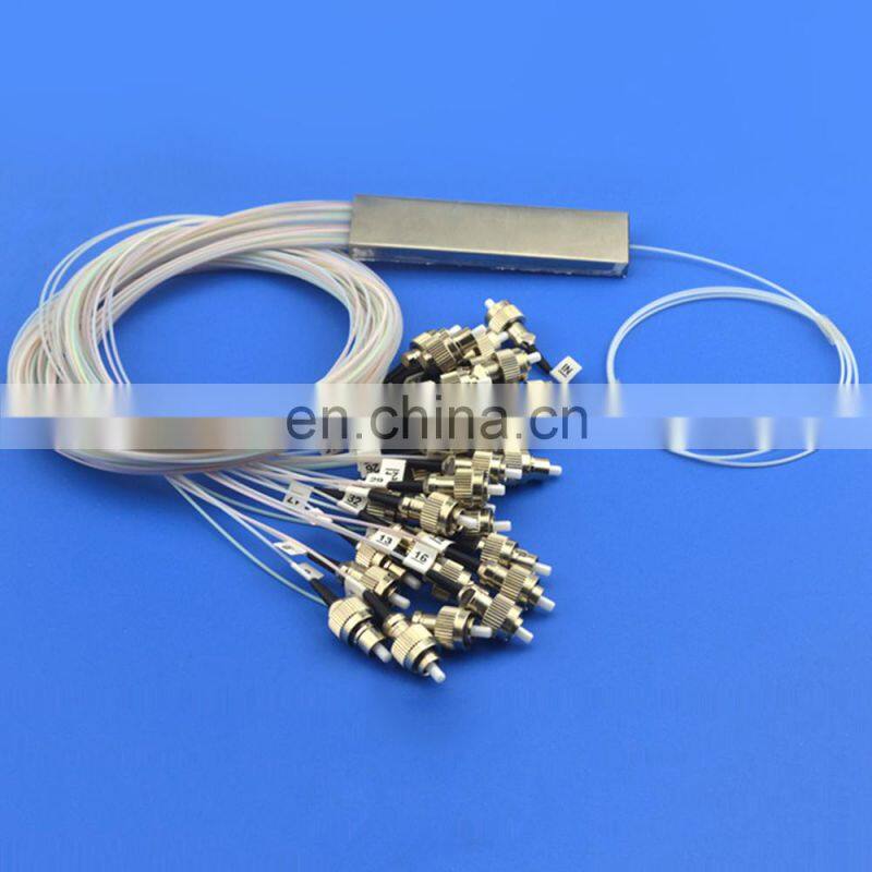 MT-1080 Fiber Optical SC FC ST LC 1x2 1x4 1x8 1x16 1x32 1x64 PLC splitter with good quality