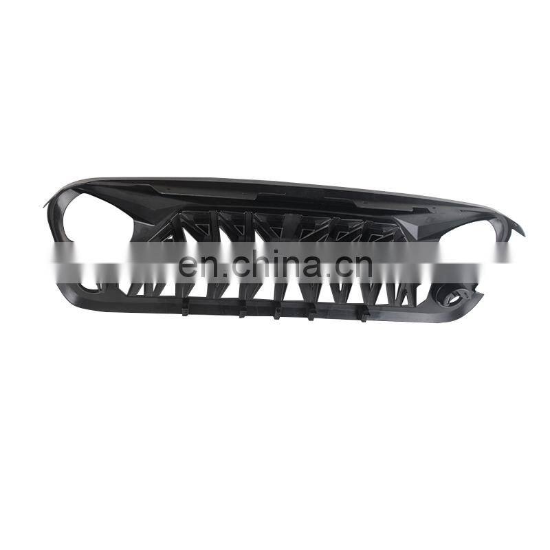 Black Front Grille for Jeep wrangler JK 2007+ auto front Grille Grill 4x4 accessory maiker manufacturer