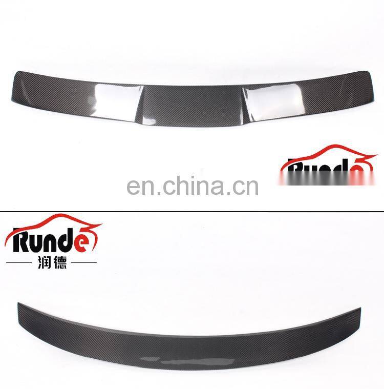 Runde ABS Material Car Modification Sport Style Front Rear Lip Side Skirt Spoiler Exhaust Suitable For 2013-2016 Audi A4L Body Kit