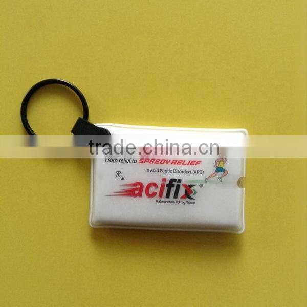 2014 Cheap Promotional Custom Led PVC Keychain,PVC Led Keychain,Led PVC Keyring Supplier