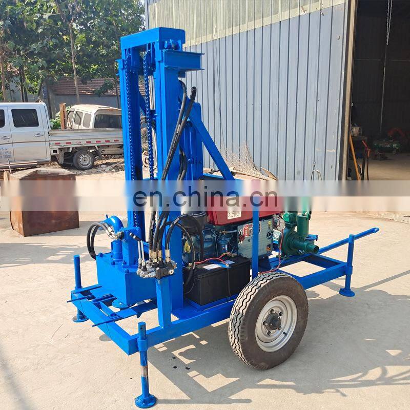 High Quality Diesel Drilling Rig / Hydraulic Water Well Drilling Rig