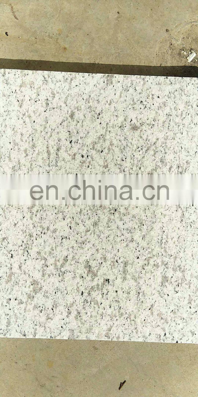 White granite floor tiles