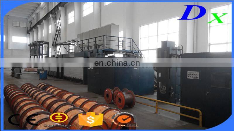 factory price automatic Copper fine Single wire drawing machine with annealer