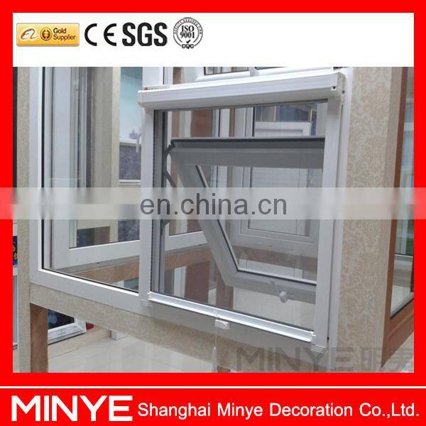 German Style House Windows Aluminum Top Hung Window Made in China