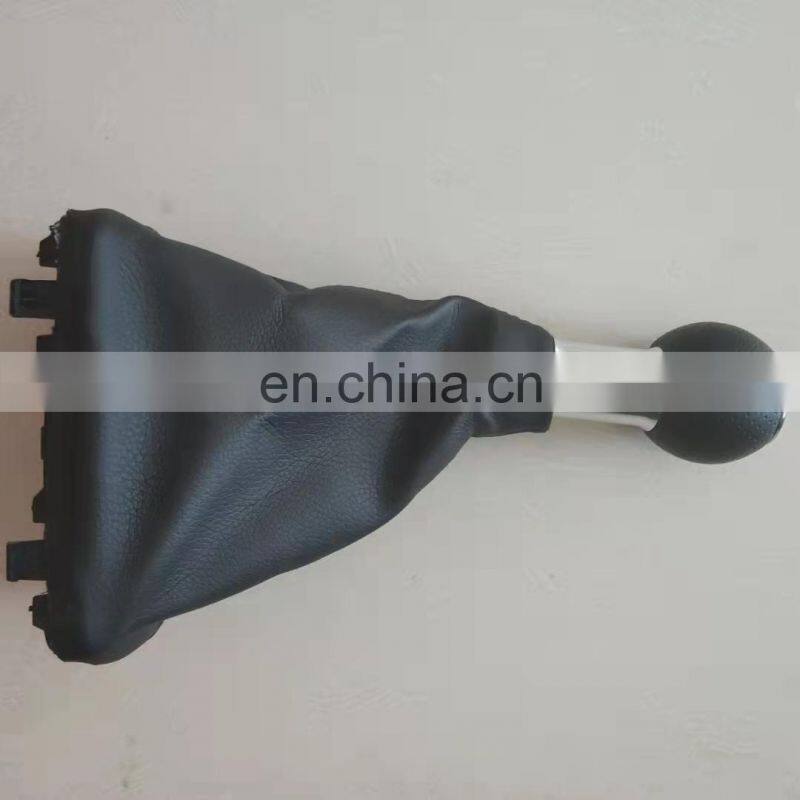 Gear shift knob for Audi A3 Leather metal Universal 5 gear R135 24 5speed black auto parts Wholesale quality Hot Seller metal
