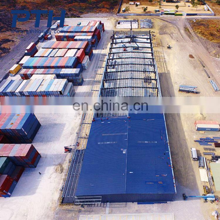Factory Prefabricated Warehouse/Workshop/Hanger/Garage/Aircraft/High Rise Building Steel Structure