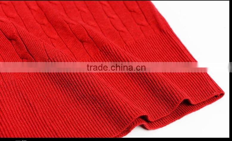 Special design chashmere knitted sweater for fashion ladies