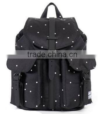 Europ fashion 600D school backpack laptop bag