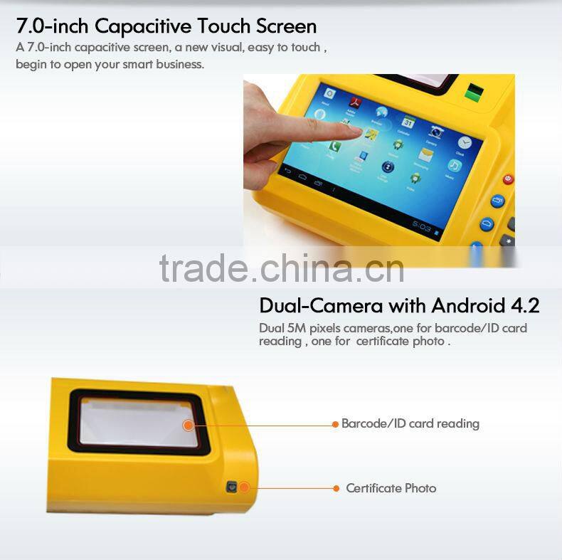 2014 Hot Sale All-in-one Android POSwith Card Skimmer