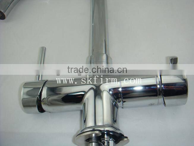 5 Way Faucet And chiller dispenser delivery sparkling water /2 RO filter/mixer 2014 hot sales
