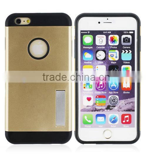 2015 Newest Colorful Tough Slim Armor combo Case Strong Shockproof for IPhone 6 4.7 sustainable Case Cover back case