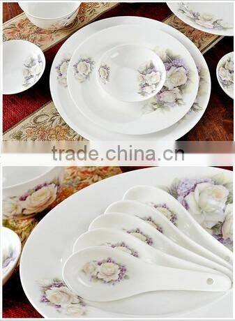 56 pcs attractive and durable in quality dinnerware plate