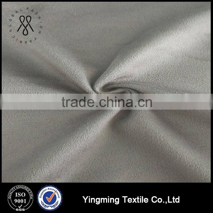 Satin Faux Suede for Garment