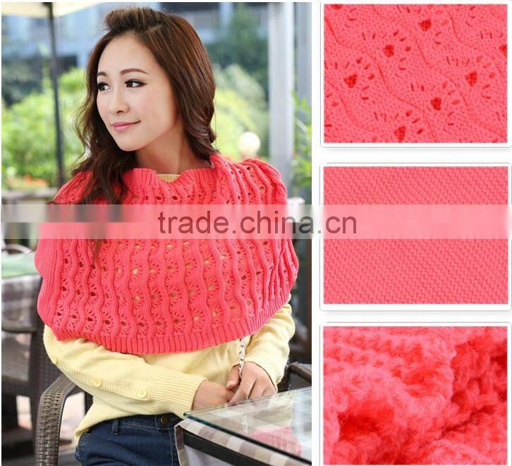 Winter Fashion Wool Chevron Circle Loop Scarf