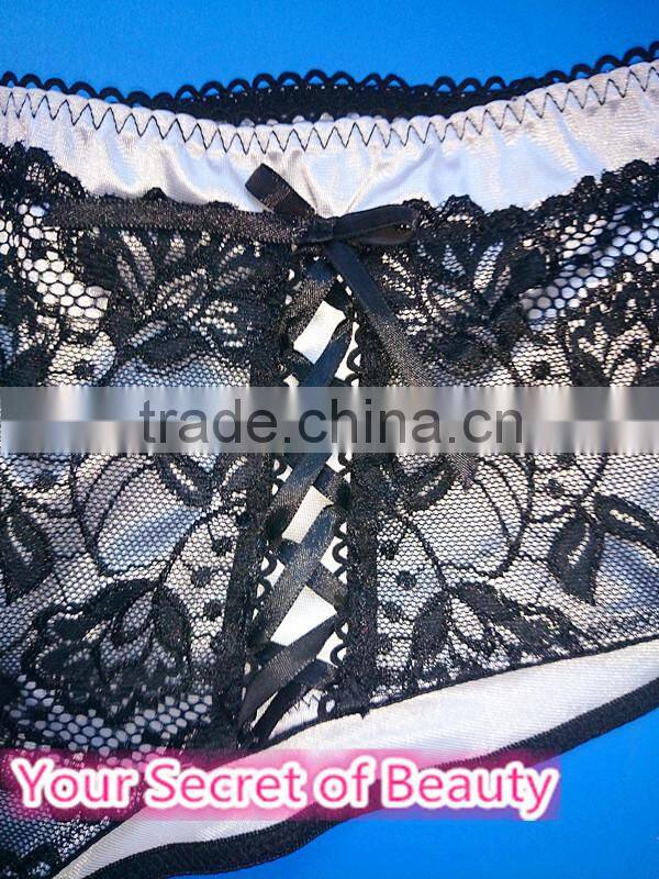 Fancy Plus Size Underwear Set, Women Lingerie