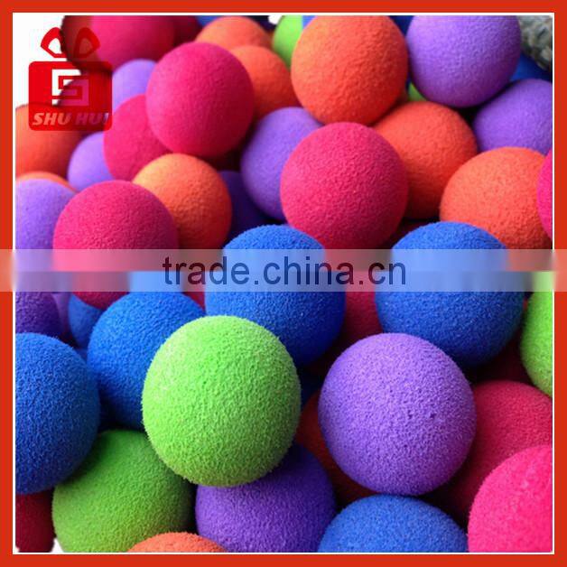 Eco eva foam baseball ball/kids playing racket EVA ball