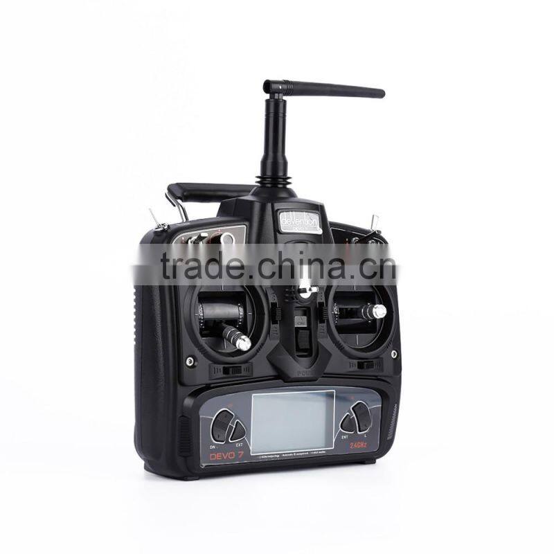 2.4G 7CH LCD Screen Radio System Transmitter RC Airplane for WALKERA DEVO 7