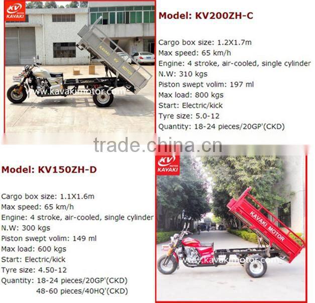 Guangzhou KAVAKI Tricycle Engine CG150/175/200/250 Air-cooled Engine