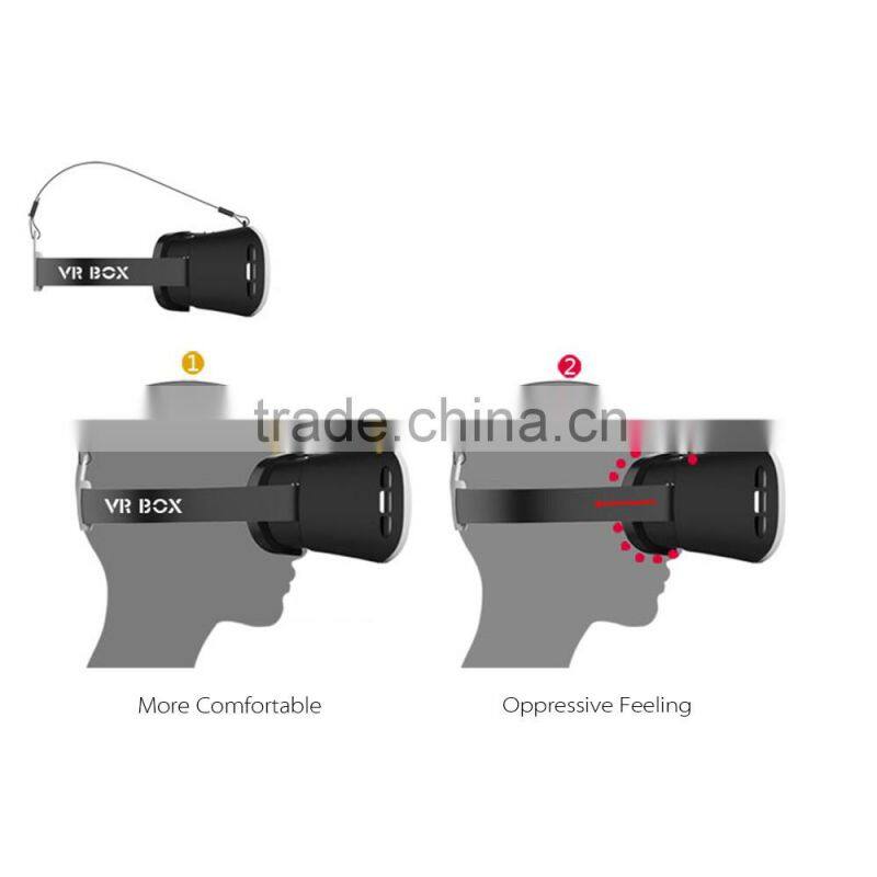 2016 Best Selling 3D Glasses Factory Price VR Box 3D Video Glasses